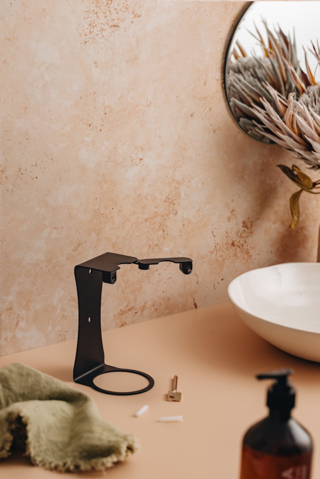 Dispensers for luxury hotels — Beautiful refillable designs.